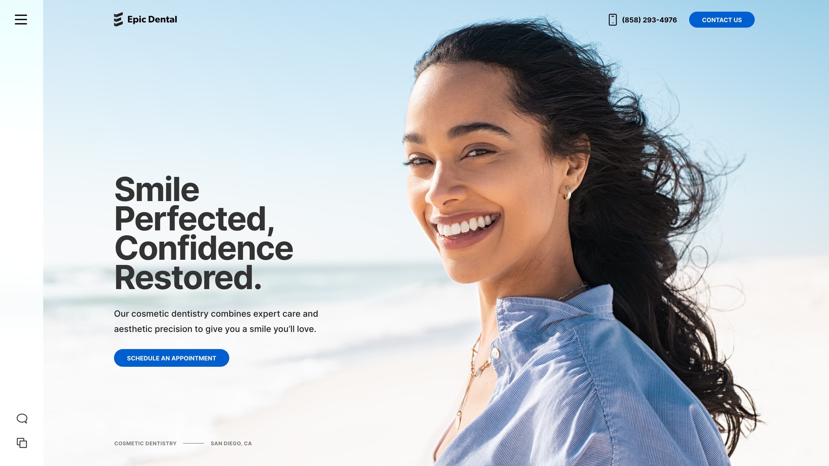  Dental website design